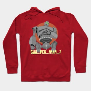 Iron Giant - Suu Per Man? Hoodie